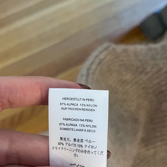 JOIE sleeveless tan turtleneck - Picture 7 of 8